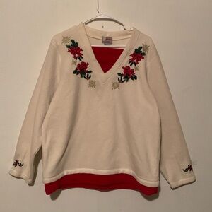 Sporting Club Women’s Fleece Holiday Top